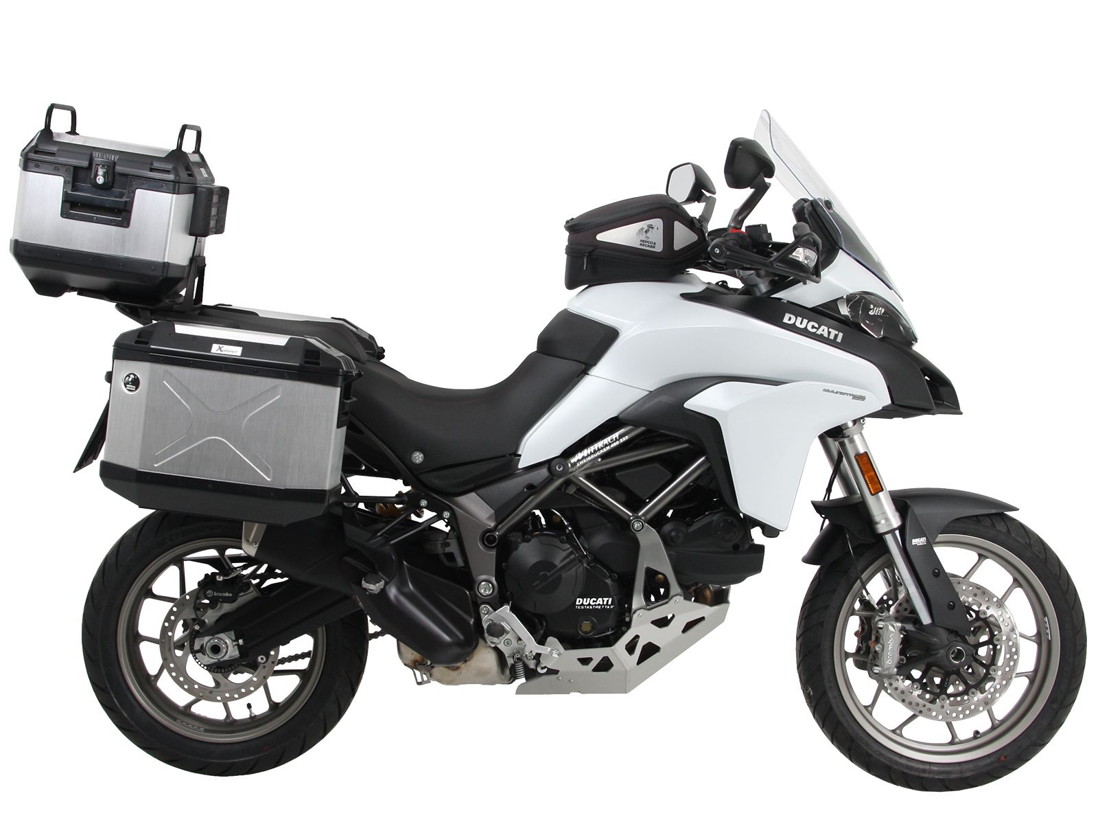 Anilla de depósito básica incl. unidad de bloqueo de la bolsa de depósito para Ducati Multistrada 950 /S (17-21)