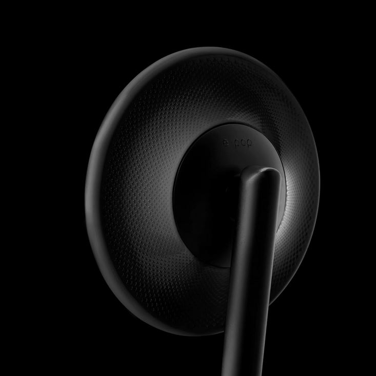 Espejo de manillar RIZOMA E-POP izquierda o derecha para Vespa, negro
