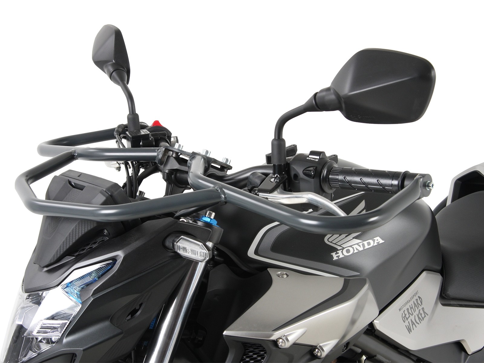 Barra de protección delantera antracita para Honda CB 500 F (19-23) Hepco & Becker
