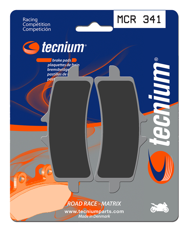 Tecnium Racing pastillas de freno de carbono de metal sinterizado - MCR341