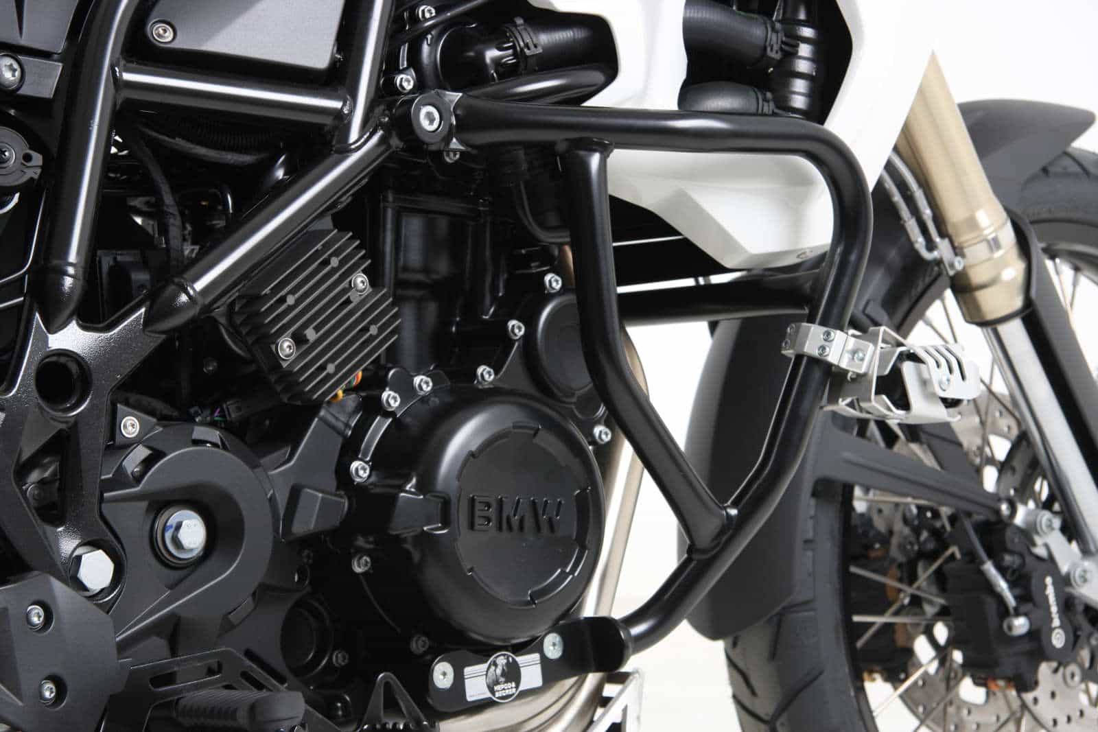 Guardamotor negro para BMW F 800 GS (08-18) Hepco & Becker