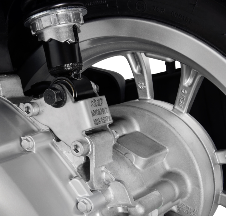 Adaptador para bajar amortiguador, trasero para Vespa Primavera/Sprint, acero