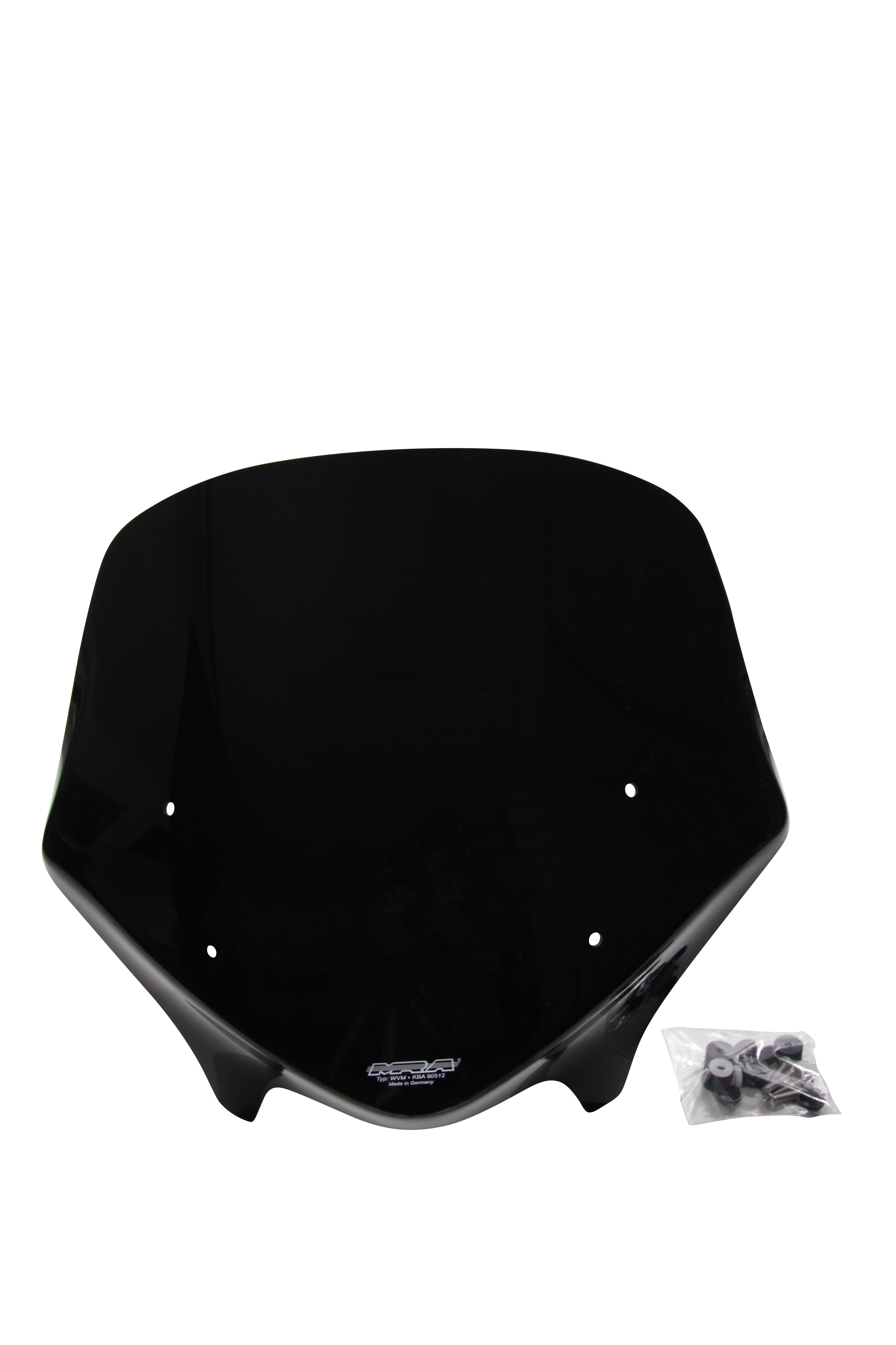 Parabrisas Touring MRA "TM" para BMW R 1200 R (Bj.15-18) - Negro