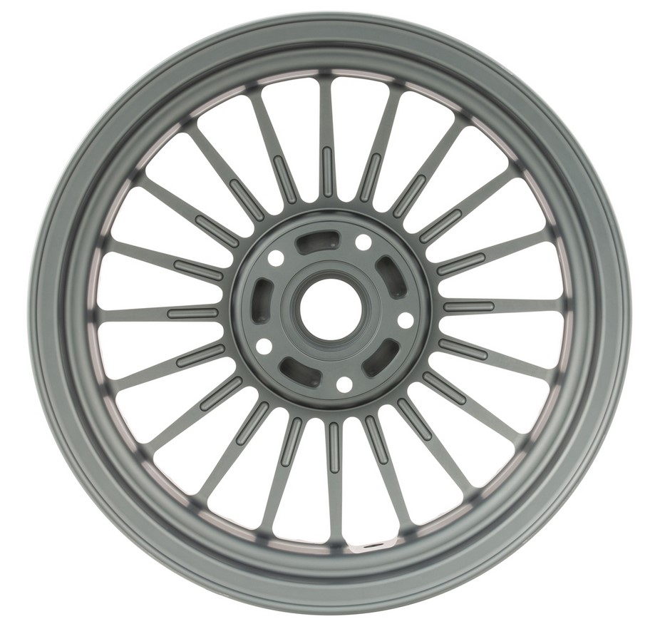 Llanta Sport Classic delantera/trasera para Vespa GTS/GTS Super/GTV/GT/946 125-300ccm, gris mate
