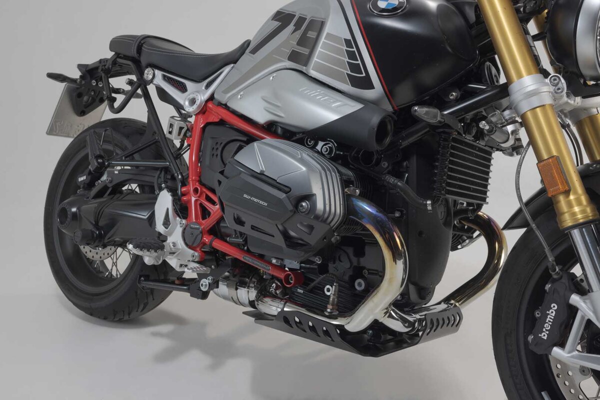 Protector de cilindro SW-Motech negro para BMW R 12 G/S (25-)