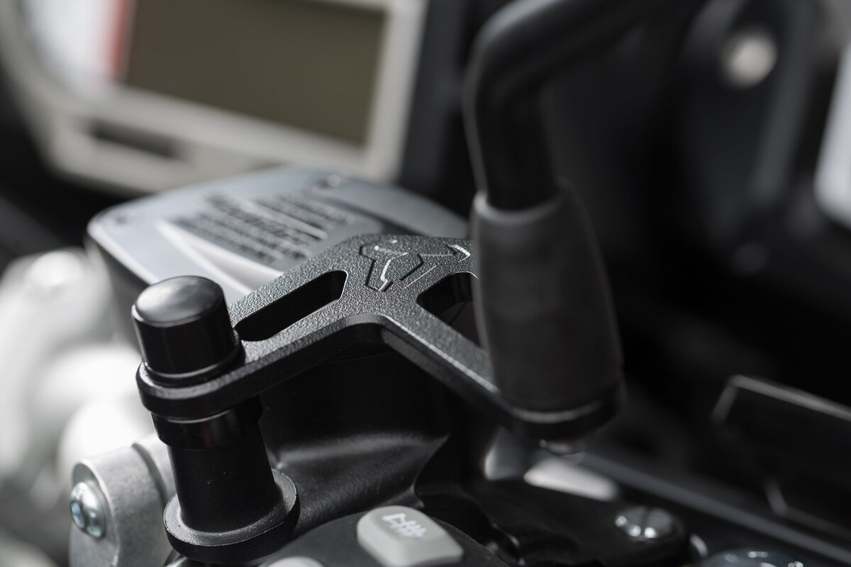Extensión de espejo SW-Motech negra para BMW R 12 G/S (25-)