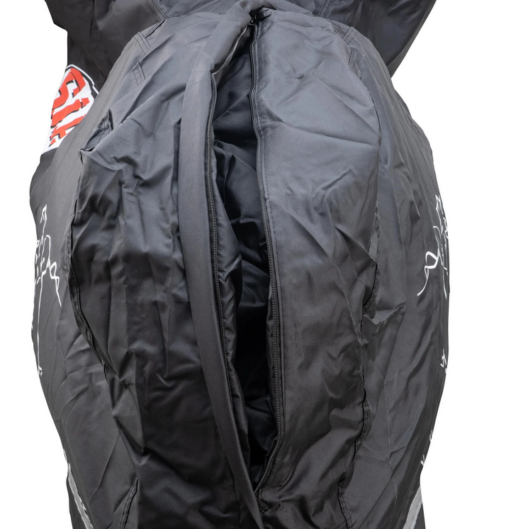 Garaje plegable Outdoor PREMIUM 2.0 para Vespa ET2/ET4/LX/LXV/S/Primavera/Sprint, talla L, negro