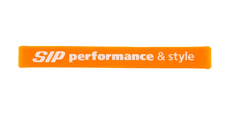 Goma elástica "SIP performance & style" para boquilla de guardabarros, naranja