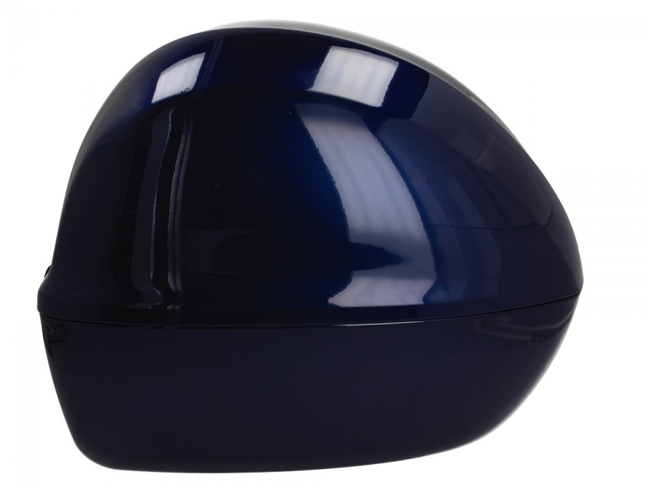 Baúl para Vespa de 32 l, azul oscuro brillante, 289/A, sin respaldo