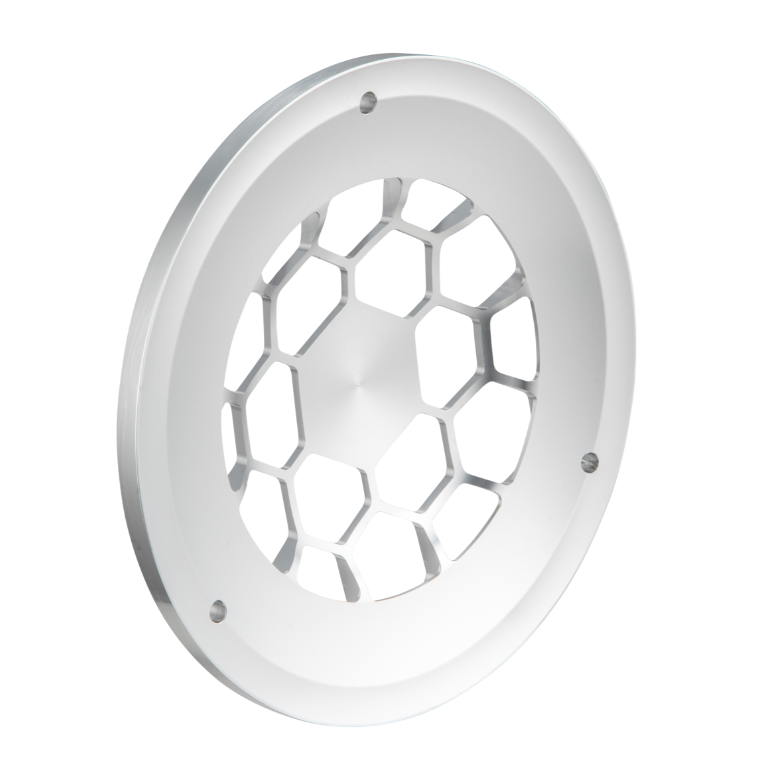 Cubre rueda de ventilador para Vepsa LX/S/Primavera/Sprint/946, plata mate