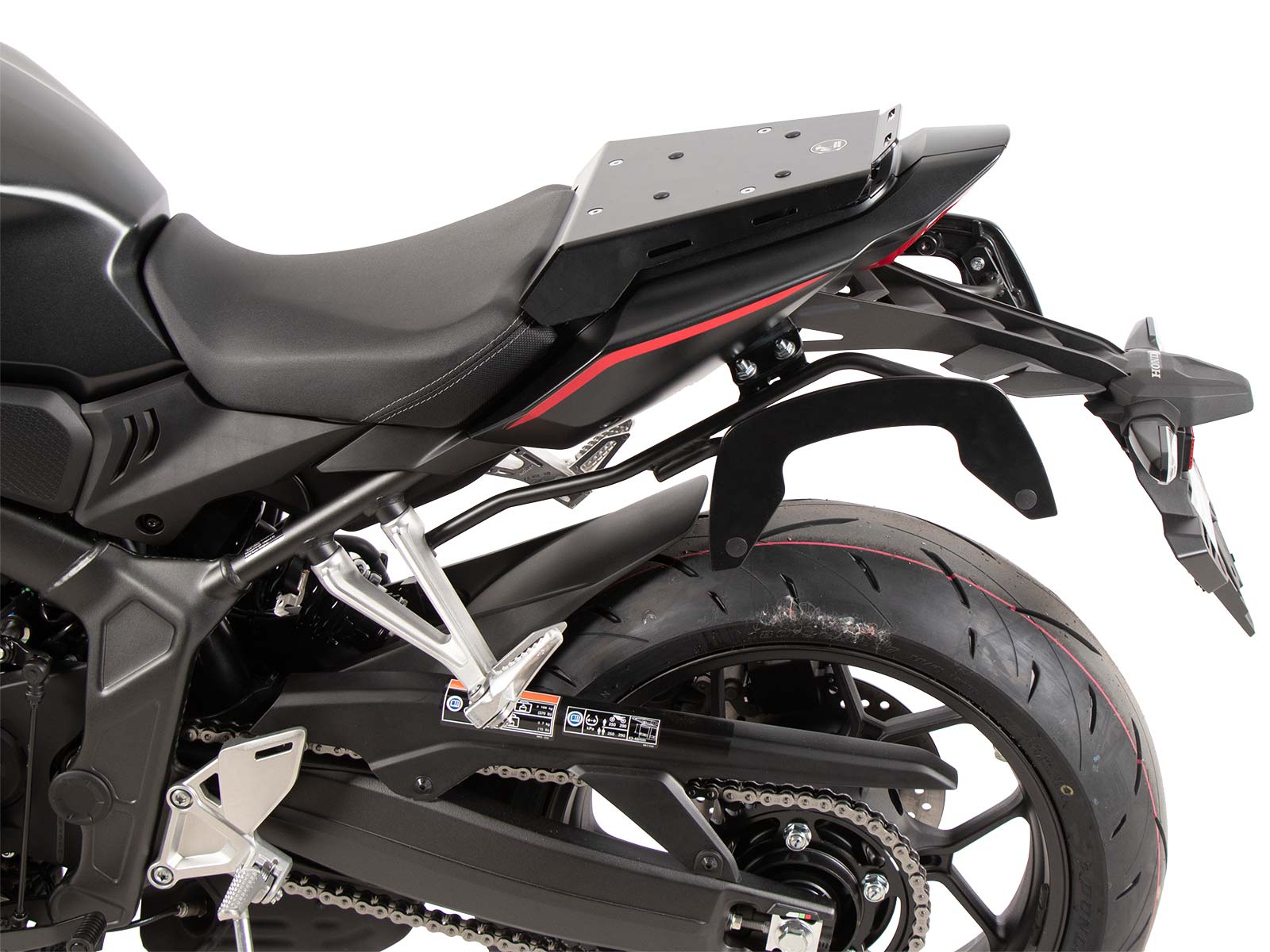 Soporte lateral C-Bow negro para Honda CBR 650 R / E-Clutch (24-) Hepco & Becker