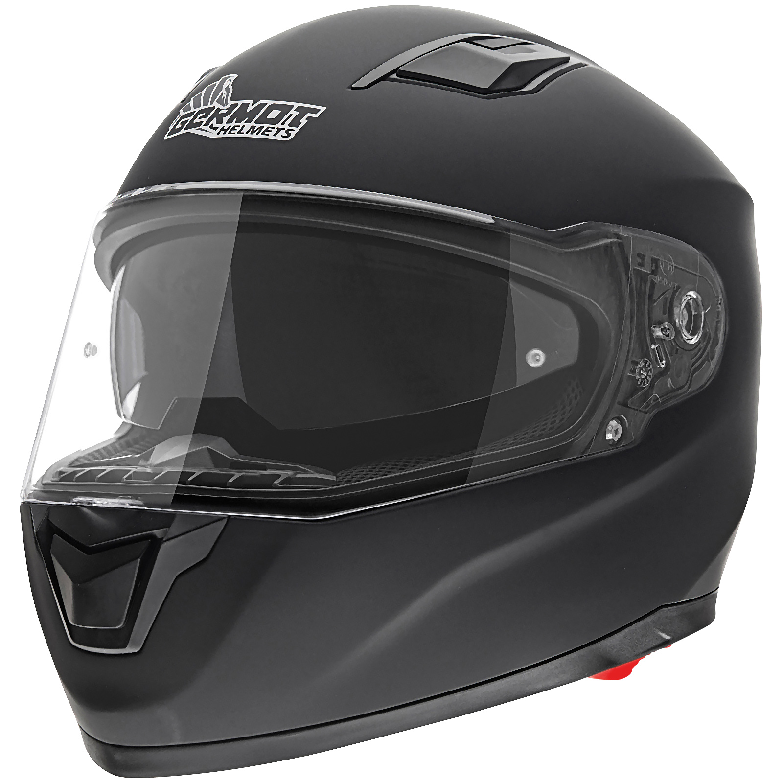 Casco integral Germot GM 330, negro mate