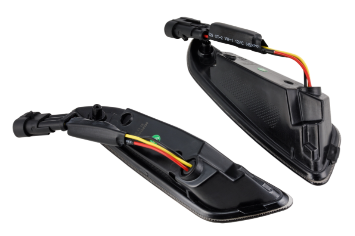Kit de intermitente delantero izquierdo/derecho para Vespa Primavera/Sprint 50cc 2T/4T, tintado