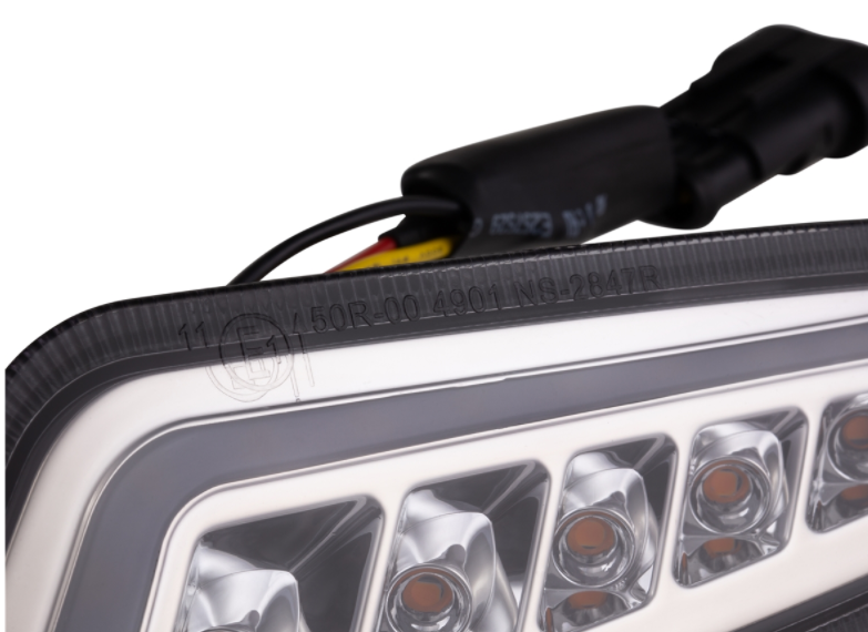 Kit de intermitentes delanteros y traseros para Vespa Primavera/Sprint 125-150cc 2T/4T AC, transparente