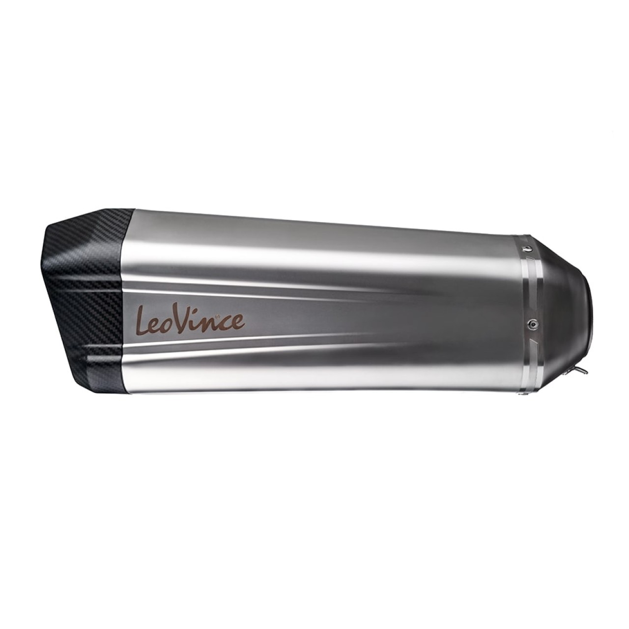 Sistema de escape LeoVince LV-12 para BMW R 1200 /1250 GS /Adventure, plata, slip on, E-certificado