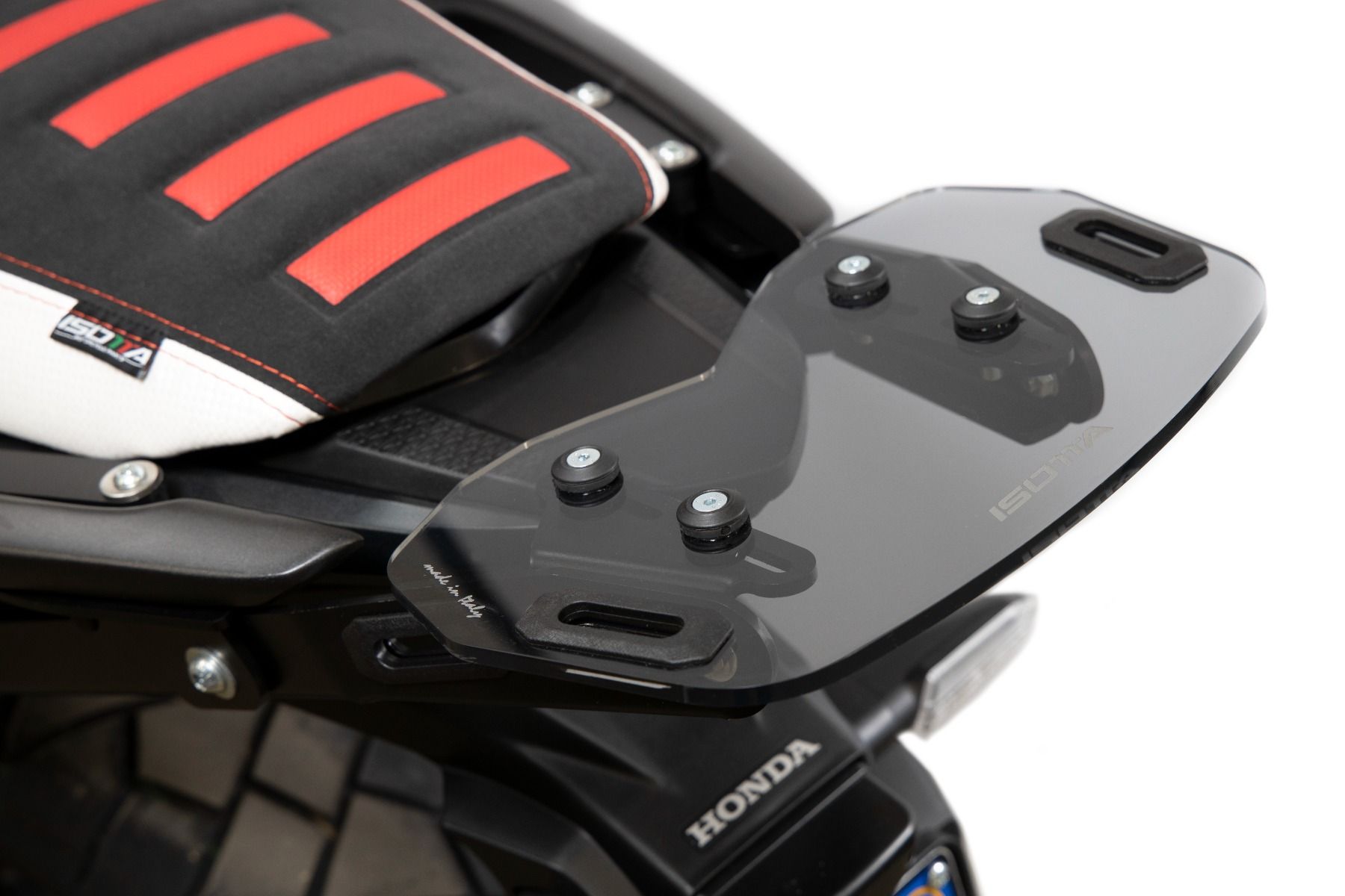Portaequipajes para Honda CB 500 X (19-23), PMMA, humo claro