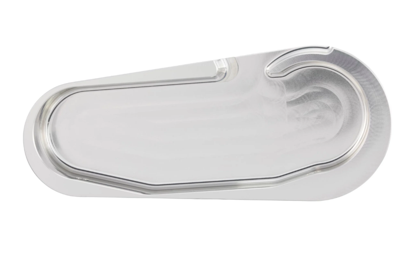 Tapa del basculante VBB Style para Vespa PX 80-200ccm, plata