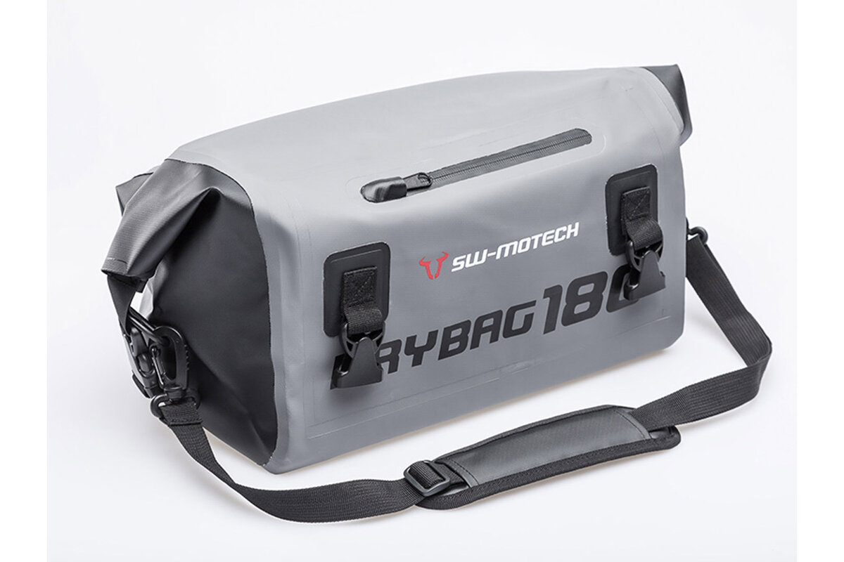 Bolsa trasera Drybag 180 para Aprilia RSV 4 Tuono 1100, gris / negro - SW Motech