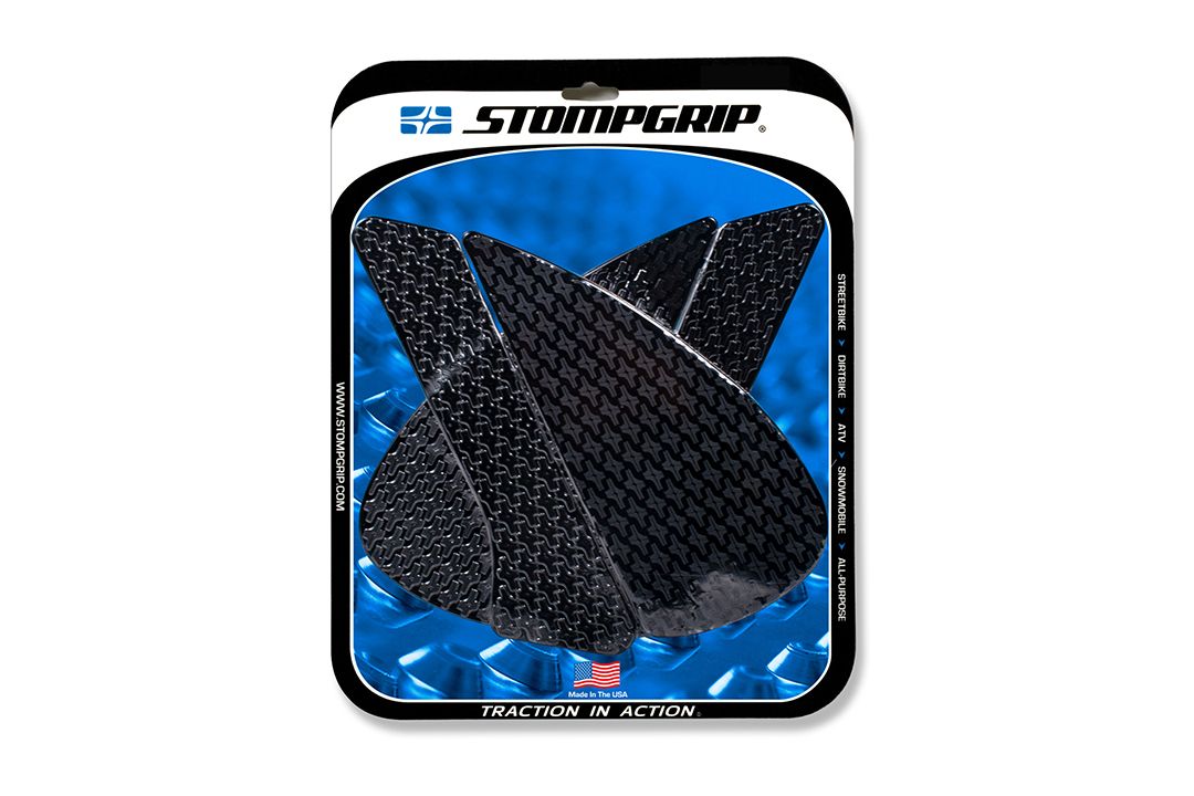 Almohadillas de tracción Stompgrip negras para Honda CBR1000RR Fireblade (20-22)