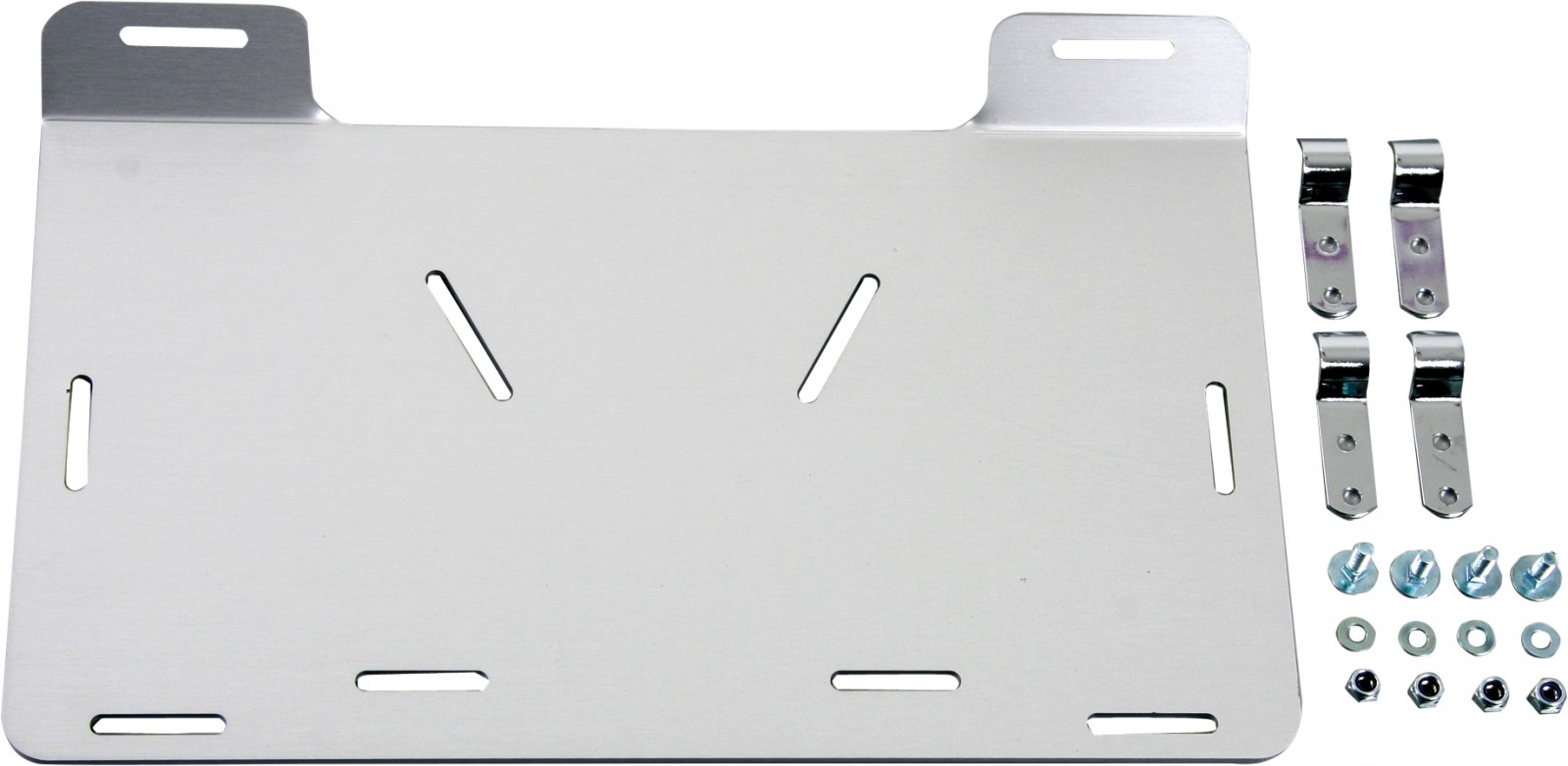 Extensión de puente de equipaje de aluminio para bolsos de mano para el montaje en barras sissy con estante trasero Original Hepco
