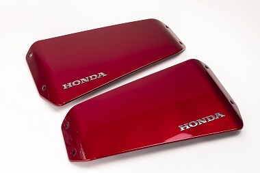 Juego de embellecedores rojo para el juego de maletas laterales para Honda Forza 750 2021-