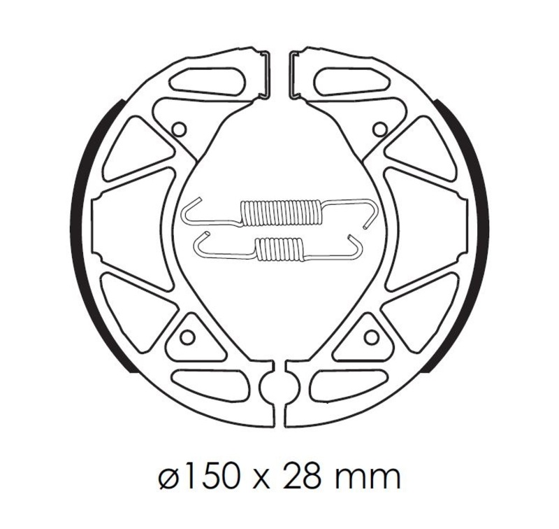 Freno de mandíbula Tecnium scooter orgánico - BA209