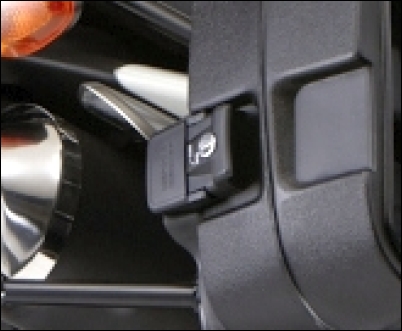 Juego de cerraduras - maleta lateral "Touring" para Suzuki V-Strom 650 BJ. 2012-2016