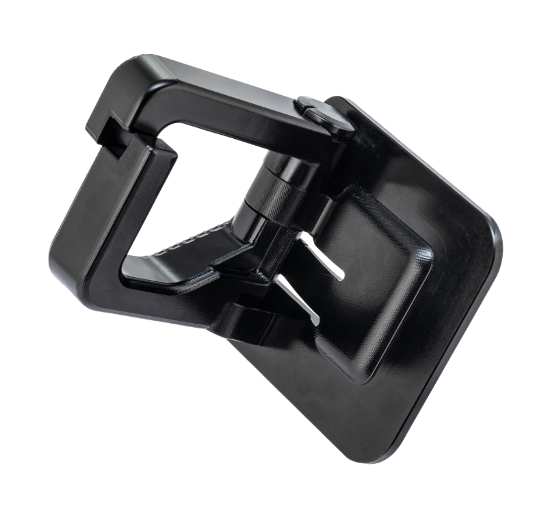 Gancho portaequipajes para Vespa GTS/GTS Super 125/300cc (`22-), aluminio, anodizado negro