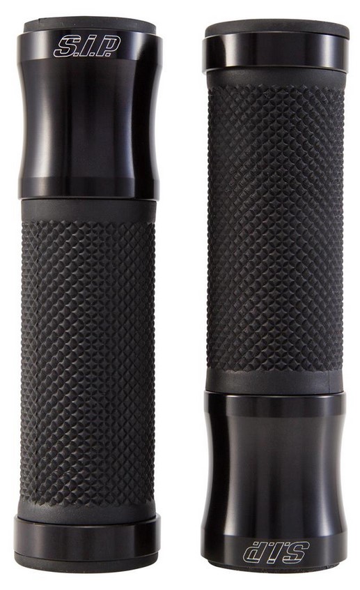 Puños para Vespa GTS/GTS Super/GT/GT L 125-300cc, negro brillante