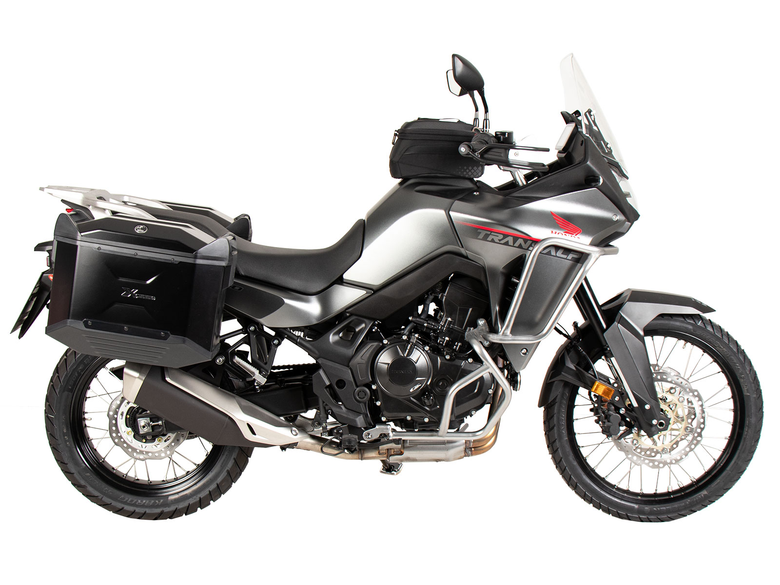 Soporte para maletas laterales atornillado, negro, para Honda XL 750 Transalp / E-Clutch (25-) Hepco & Becker