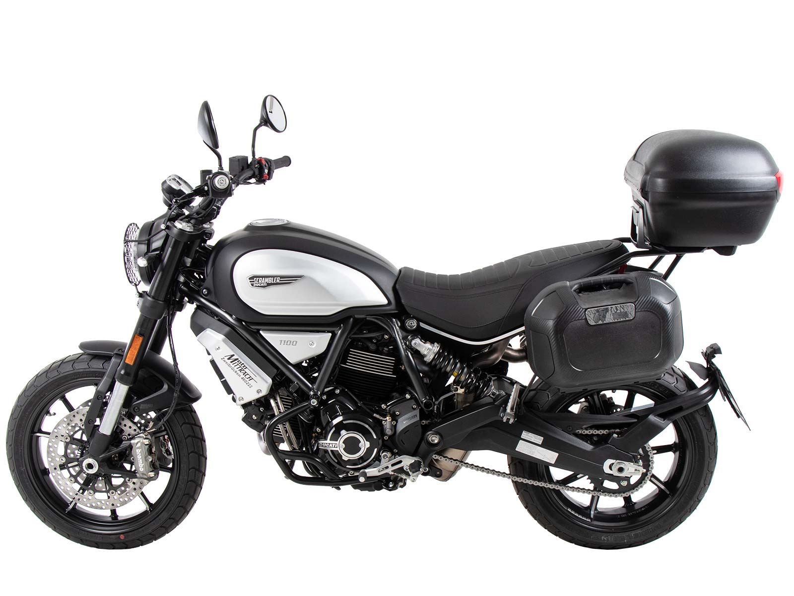 Easyrack Topcaseträger negro para Ducati Scrambler 1100 Dark Pro /Pro /Sport Pro (21-24)