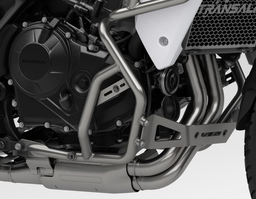 Protector de motor plateado para Honda XL 750 Transalp (23-) Original