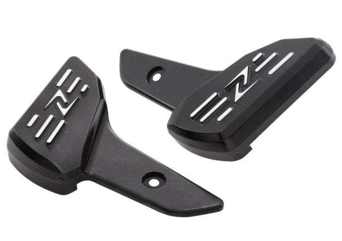 Estribos derecho e izquierdo para Vespa Primavera/​Sprint 50-150ccm 2T/​4T AC, negro