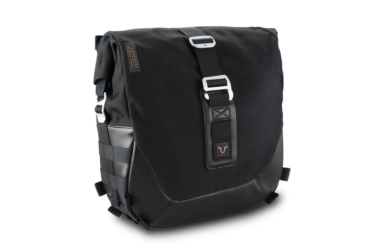 Bolsa lateral SW-Motech Legend Gear LC2 Black Edition 13,5L para portaequipajes lateral SLC derecho