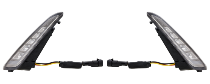 Kit de intermitente delantero izquierdo/derecho para Vespa Primavera/Sprint 50cc 2T/4T, tintado