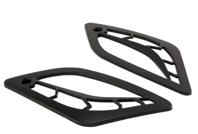 Rejilla indicadora derecha e izquierda, trasera para Vespa GTS/GTS Super/GTV/GT 60/GT/GT L, negro mate