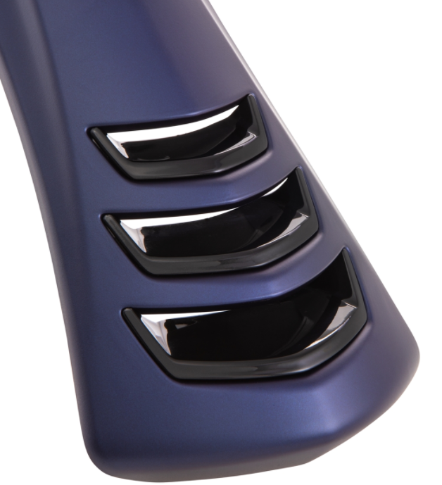 Inserto de cascada negro brillante para Vespa Primavera/Sprint 50-150cc ('18-)