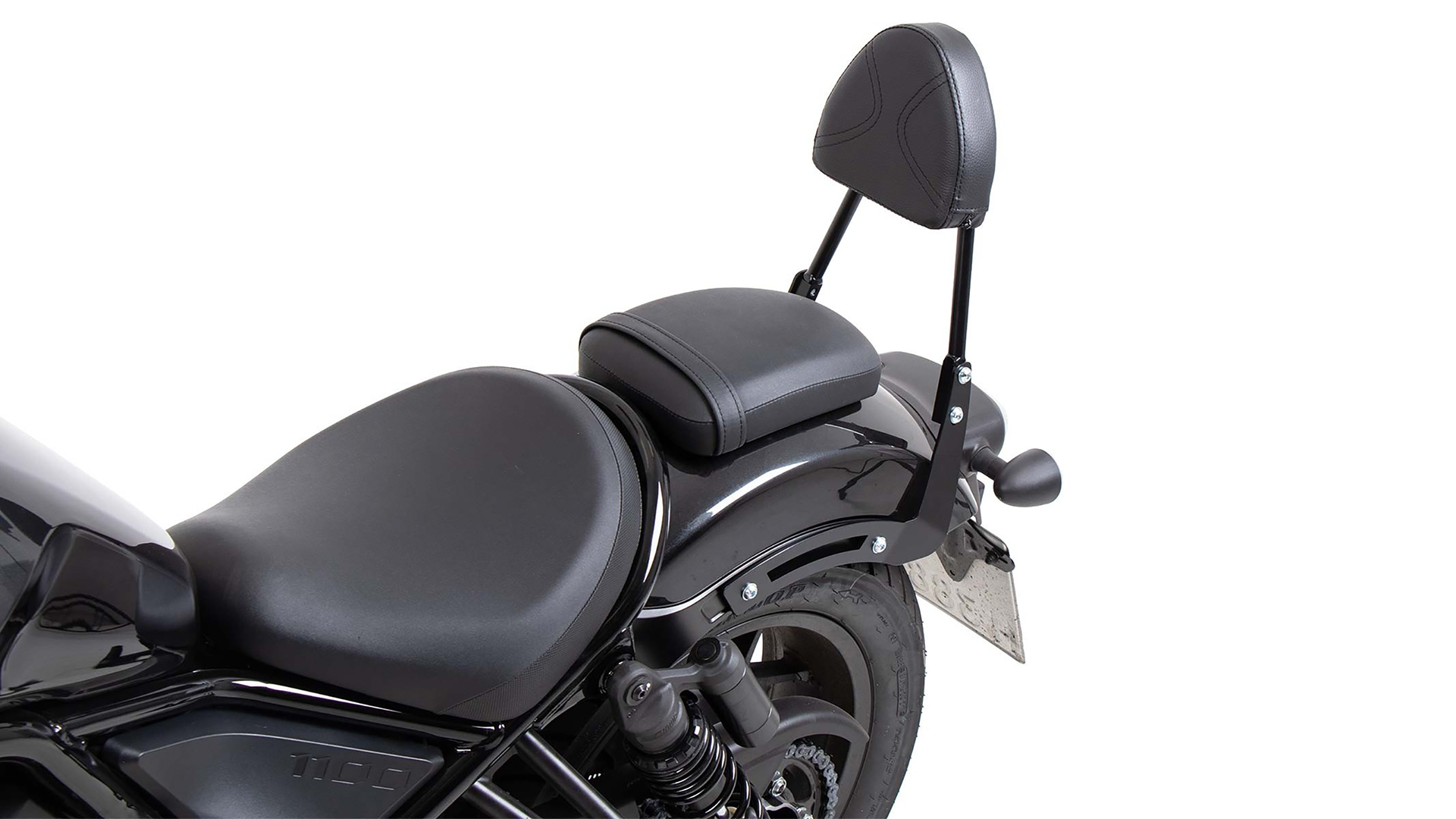 Sissybar negro para Honda CMX 1100 Rebel /DCT (21-24) Hepco & Becker