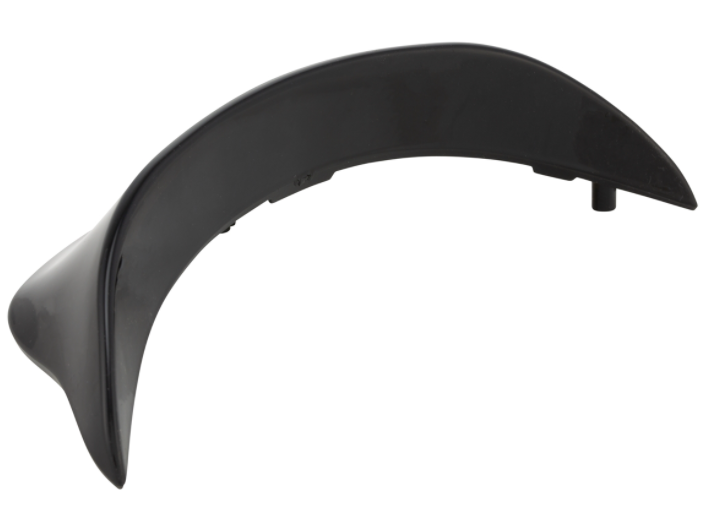 Cabezal de dirección Spoiler para Vespa Sprint 50-150cc ('14-), negro brillante