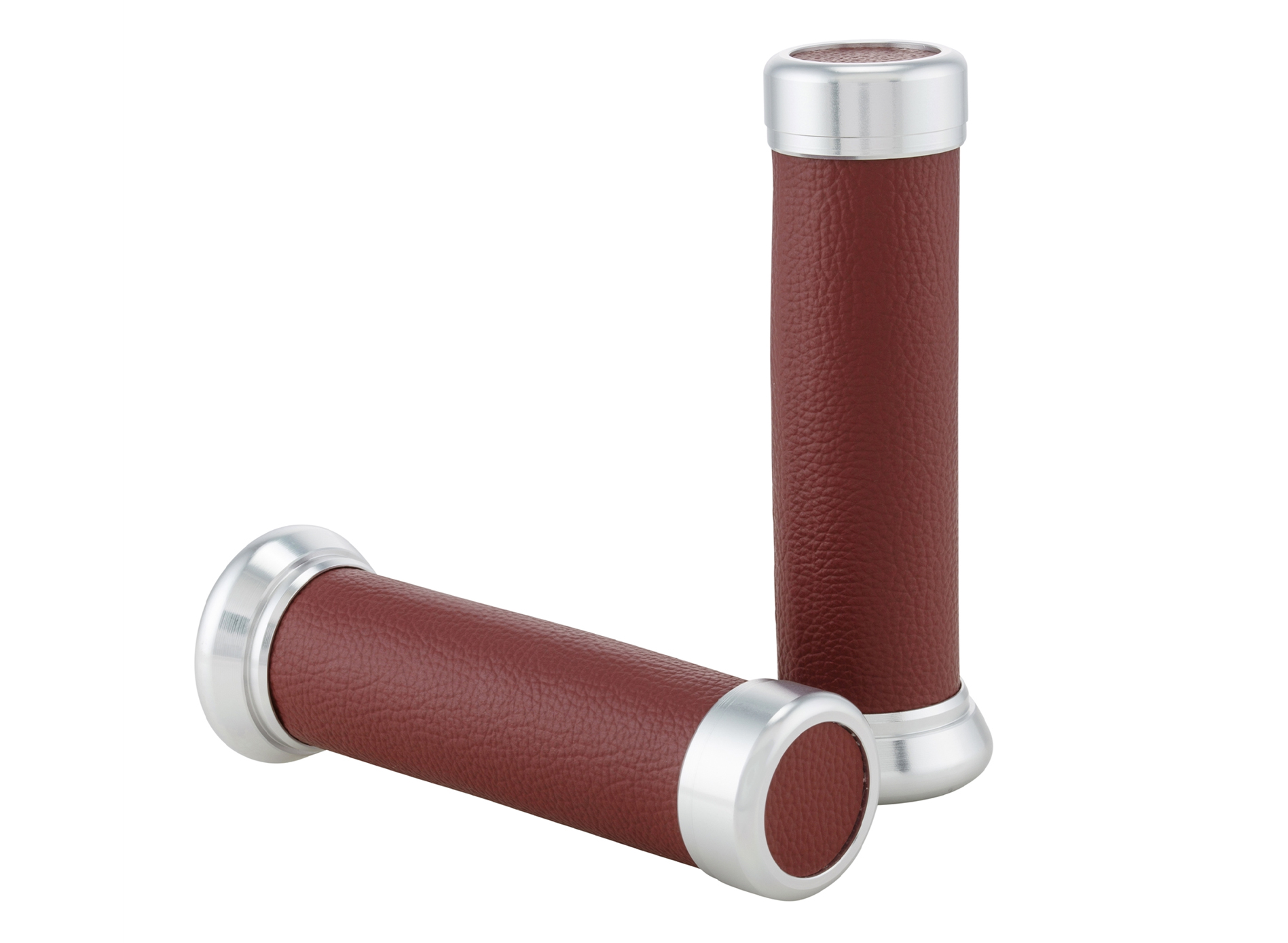 Puños Retro rojo oscuro para Vespa ET/LX/LXV/S/Primavera/Sprint 50-150ccm