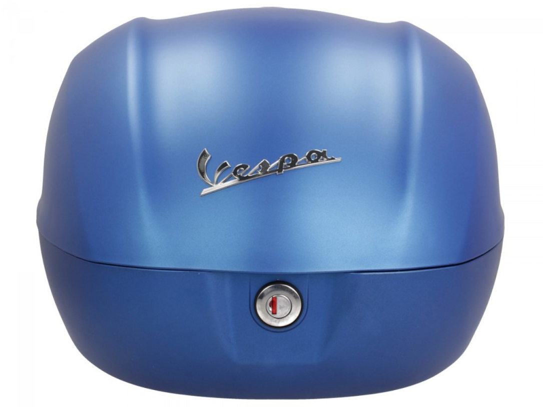 Baúl original para Vespa Sprint Azul Matt Vivace 297/A
