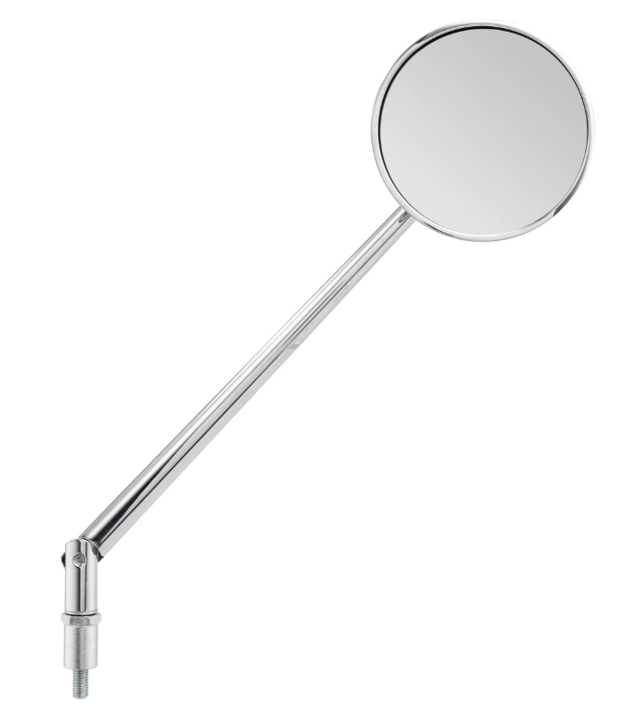 Retrovisor estándar para Vespa, rosca derecha, cromado