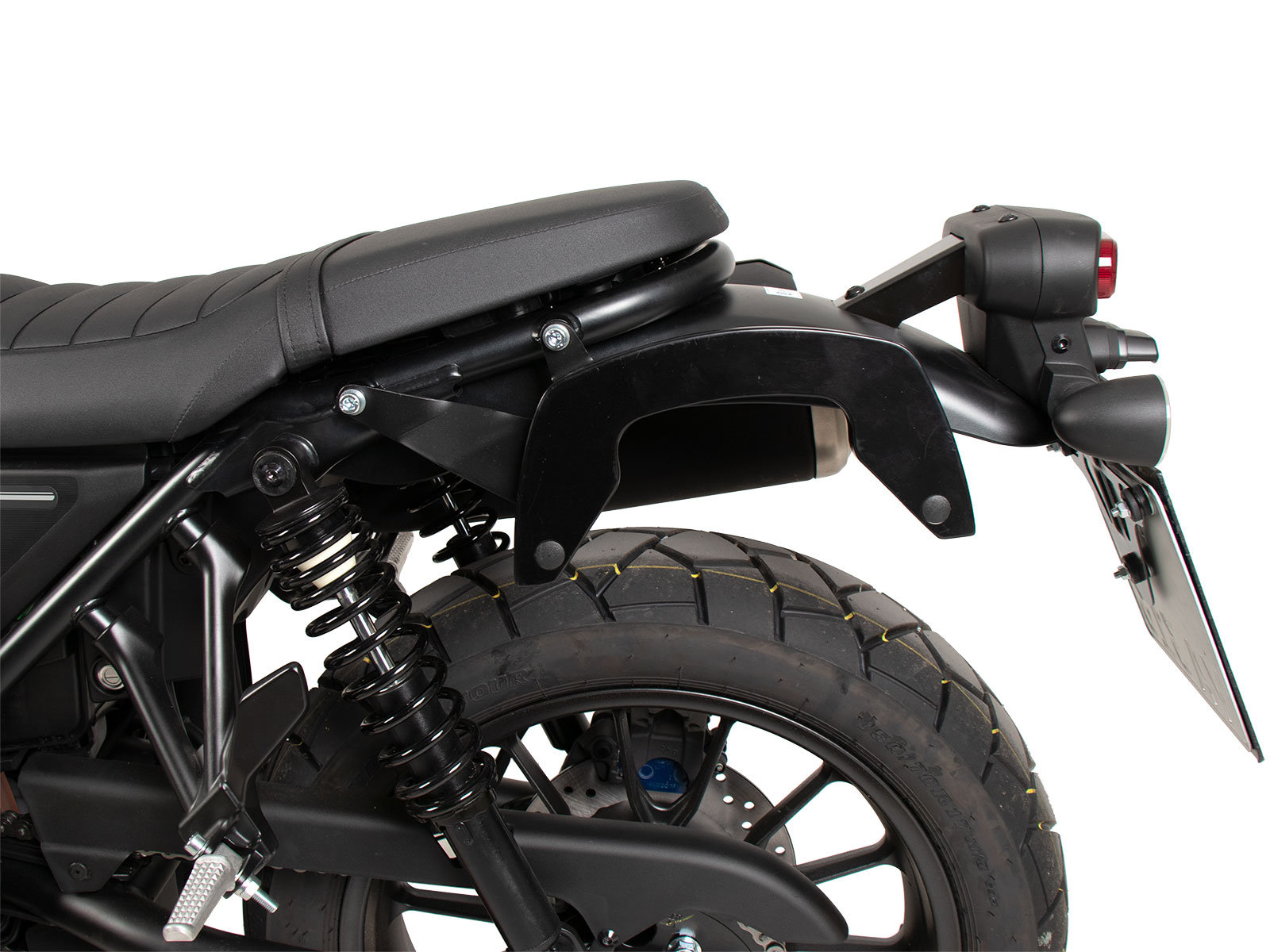 Soporte lateral C-Bow izquierdo negro para Honda CL 500 Scrambler (23-) Hepco & Becker