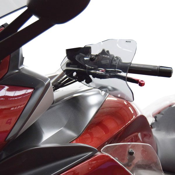 Protectores de manos para BMW K 1600 GT /GTL (10-16), humo claro