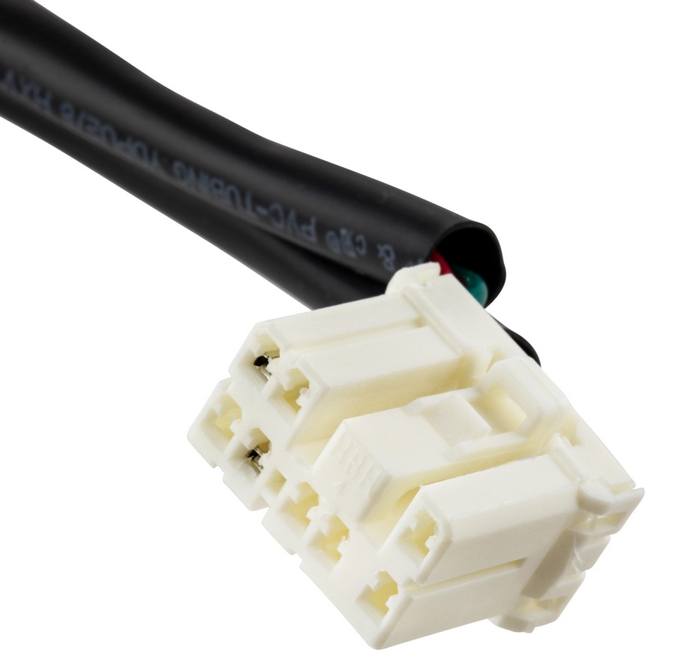 Tapa del maletero izquierda con conexión USB para Vespa GTS/GTS Super/GTV/GT, negro