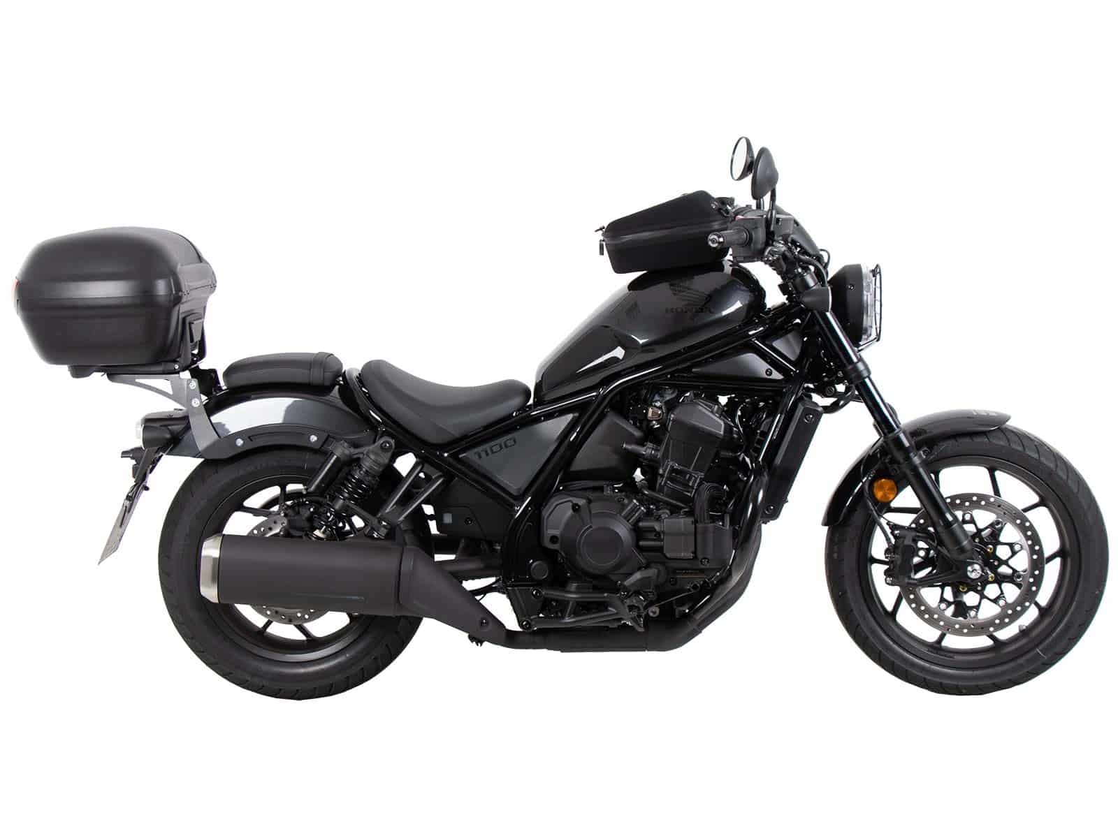 Portamaletas Alurack negro para Honda CMX 1100 Rebel /DCT (21-24 )Hepco & Becker