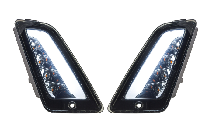 Kit de indicadores delanteros y traseros para Vespa GTS/GTS Super/GTV 125-300cc ('14-), tintados