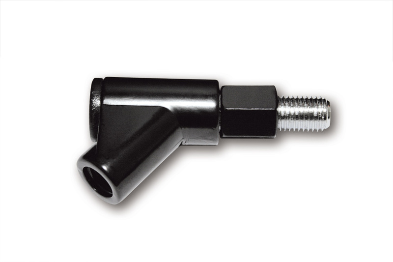HIGHSIDER adaptador espejo inteligente negro M 10x1,25, rosca derecha