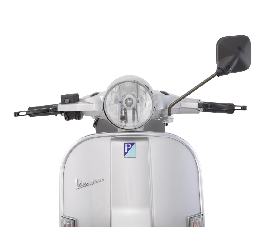 Retrovisor estándar CUPPINI izquierdo o derecho para Vespa PX 80-200cc, negro