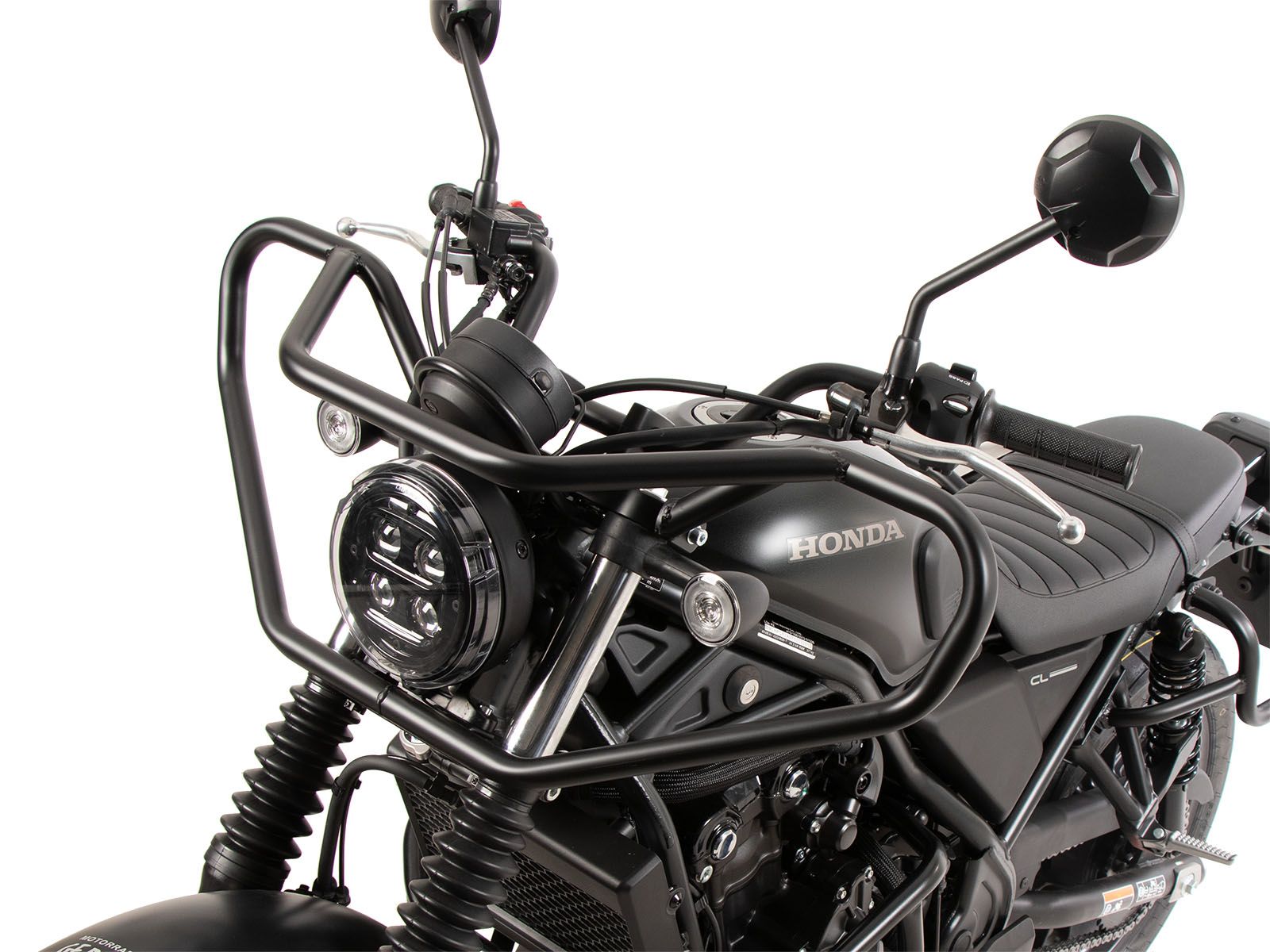 Barra de protección delantera negra para Honda CL 500 (23-) Hepco & Becker